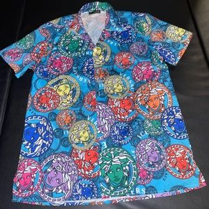 Versace Men’s Medusa Multicolor Shirt Size:  M